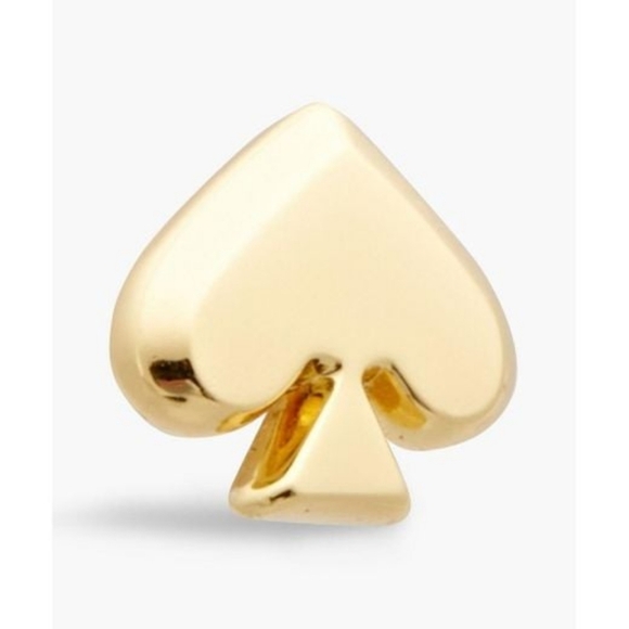 kate spade Everyday Spade Gold Metal Studs - Picture 3 of 4